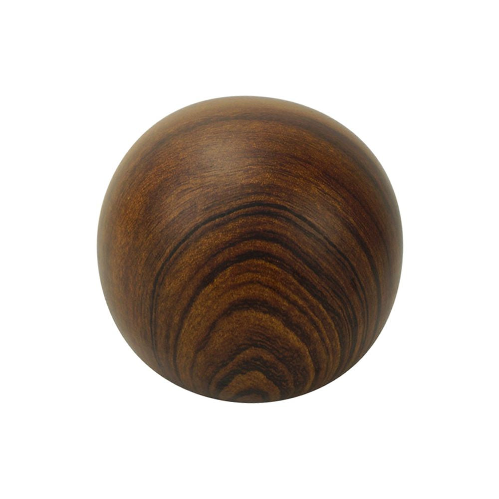 OPJET PARIS Ceramic Ball Decoration Dark Wood Style 11cm