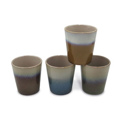 OPJET PARIS Set Of 4 Cups Cantine Sandstone 8cm