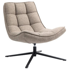 ZAGO Swivel Armchair Ivar Fabric