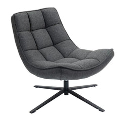 ZAGO Swivel Armchair Ivar Fabric