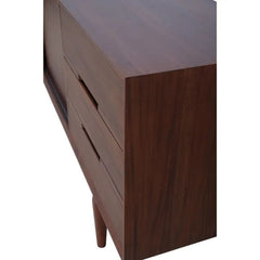 ZAGO Sideboard Jorgen Solid Mahogany 2 Doors 200cm