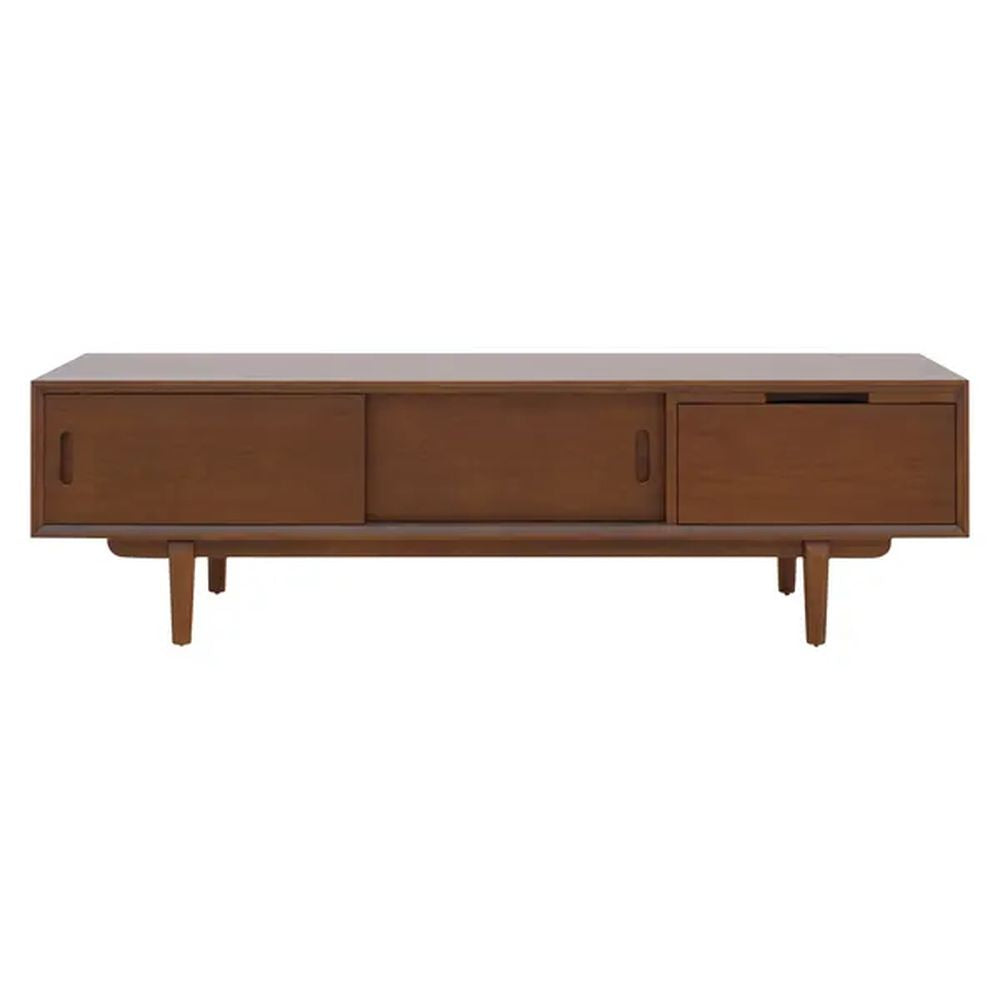 ZAGO Low Sideboard Jorgen Solid Mahogany 3 Doors 180cm