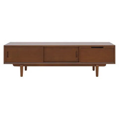 ZAGO Low Sideboard Jorgen Solid Mahogany 3 Doors 180cm