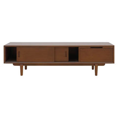 ZAGO Low Sideboard Jorgen Solid Mahogany 3 Doors 180cm