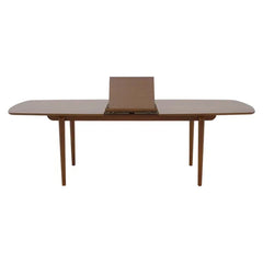 ZAGO Extendable Dining Table Jorgen Solid Mahogany 200+50cm