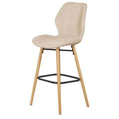 ZAGO Bar Stool Keri Soft Touch Fabric