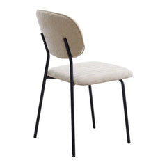 ZAGO Dining Chair Kota Metal Legs Fabric