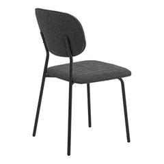 ZAGO Dining Chair Kota Metal Legs Fabric