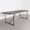 FURNIFIED Dining Table Black Wood 240cm