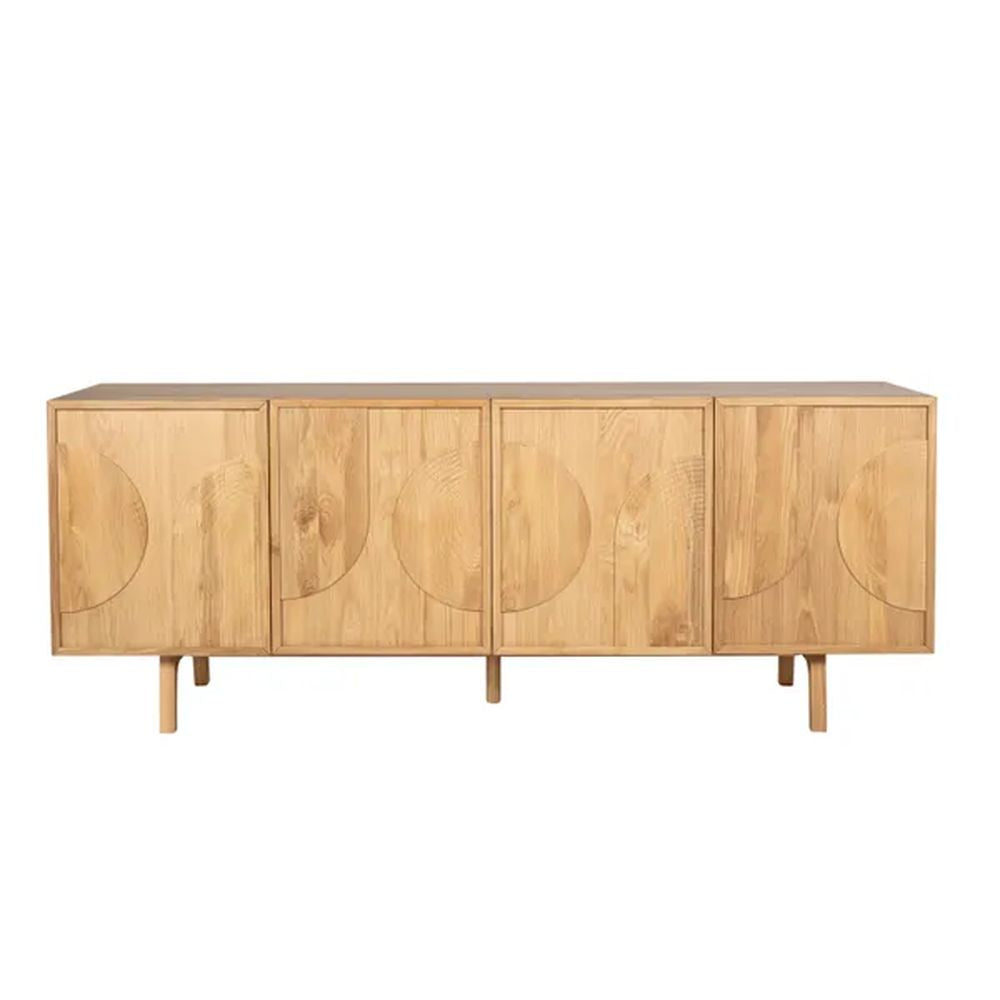 ZAGO Sideboard Magik Natural Oak 4 Doors 200cm