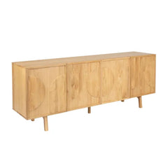 ZAGO Sideboard Magik Natural Oak 4 Doors 200cm