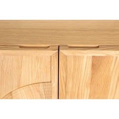 ZAGO Sideboard Magik Natural Oak 4 Doors 200cm