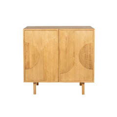 ZAGO High Sideboard Magik Natural Oak 2 Doors 100cm