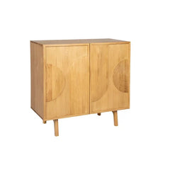 ZAGO High Sideboard Magik Natural Oak 2 Doors 100cm