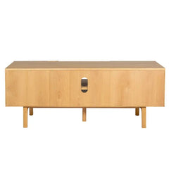 ZAGO Low Sideboard Magik Natural Oak 2 Doors 140cm