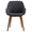 ZAGO Armchair Malvea Wood Legs Fabric