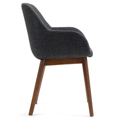 ZAGO Armchair Malvea Wood Legs Fabric