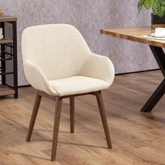 ZAGO Armchair Malvea Wood Legs Fabric