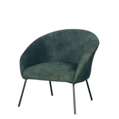 ZAGO Armchair Marco Metal Legs Velvet