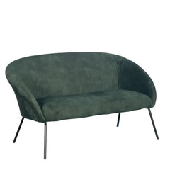 ZAGO Sofa 2-Seater Marco Metal Legs Velvet