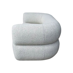 ZAGO 2-seater Sofa Melki Curly Wool Fabric