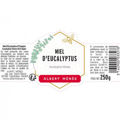 ALBERT MENES Eucalyptus Honey 250g