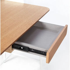 ZAGO Desk Molly Metal Oak 100cm