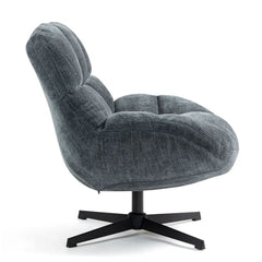 ZAGO Swivel Armchair Molto Fabric