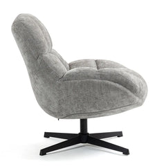 ZAGO Swivel Armchair Molto Fabric