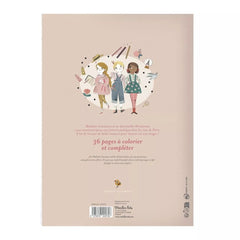 MOULIN ROTY Coloring Book Les Parisiennes (36 pages)