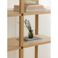 KANN DESIGN Bookshelf Pastille Solid oak