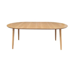 ZAGO Extendable Dining Table Pepper Oak Veneer