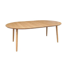 ZAGO Extendable Dining Table Pepper Oak Veneer