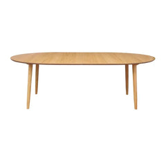 ZAGO Extendable Dining Table Pepper Oak Veneer