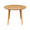 ZAGO Round Dining Table Pepper Oak Veneer