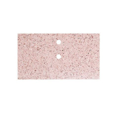 FURNIFIED Washbasin Plate Marcel Pink Terrazzo 80cm