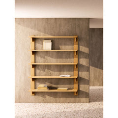 KANN DESIGN Bookshelf plan 5 tray