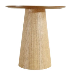 ZAGO Side Table Polen Oak Veneer ⌀45cm