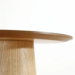 ZAGO Side Table Polen Oak Veneer ⌀45cm