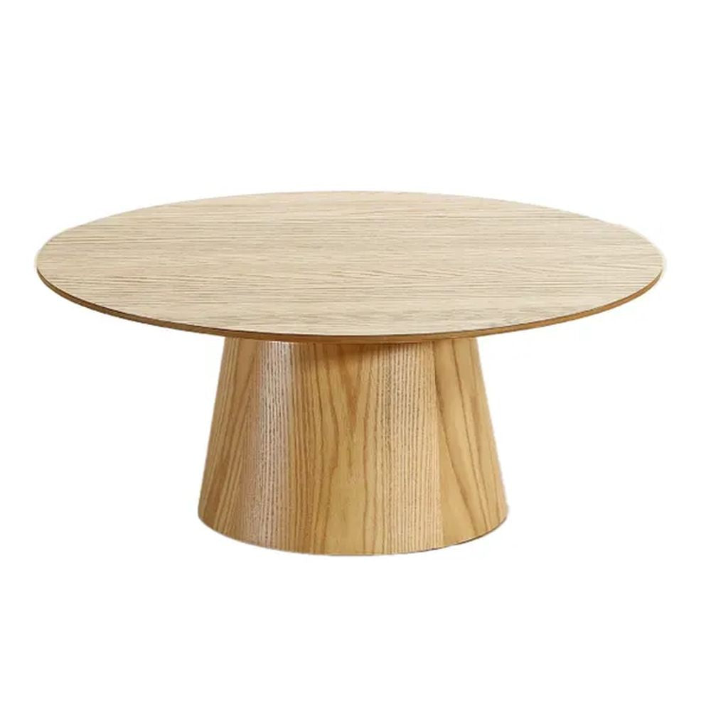 ZAGO Coffee Table Polen Oak Veneer ⌀80cm