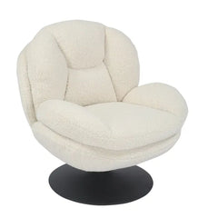 ZAGO Swivel Armchair Topi Fabric