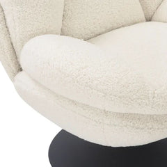 ZAGO Swivel Armchair Topi Fabric