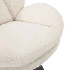 ZAGO Swivel Armchair Topi Fabric