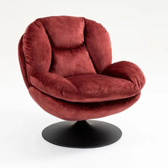 ZAGO Swivel Armchair Topi Fabric