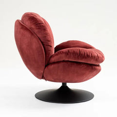 ZAGO Swivel Armchair Topi Fabric