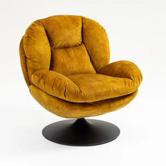 ZAGO Swivel Armchair Topi Fabric