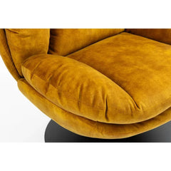 ZAGO Swivel Armchair Topi Fabric