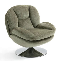 ZAGO Swivel Armchair Topi Fabric