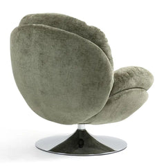 ZAGO Swivel Armchair Topi Fabric