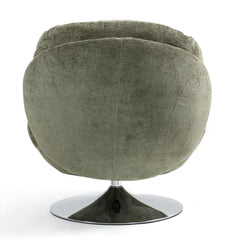 ZAGO Swivel Armchair Topi Fabric